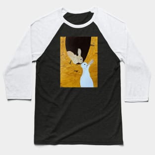 Bunnies in a treehole Baseball T-Shirt